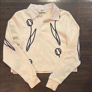 Krost Cropped Tulip Rugby Shirt